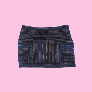 Gryphon Ny Boho Blue mini skirt